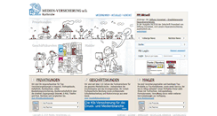 Desktop Screenshot of medienversicherung.de